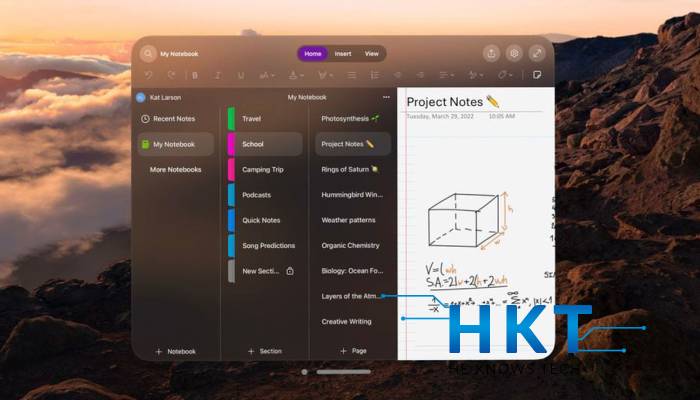 Native Microsoft OneNote App Now Available for Apple Vision Pro