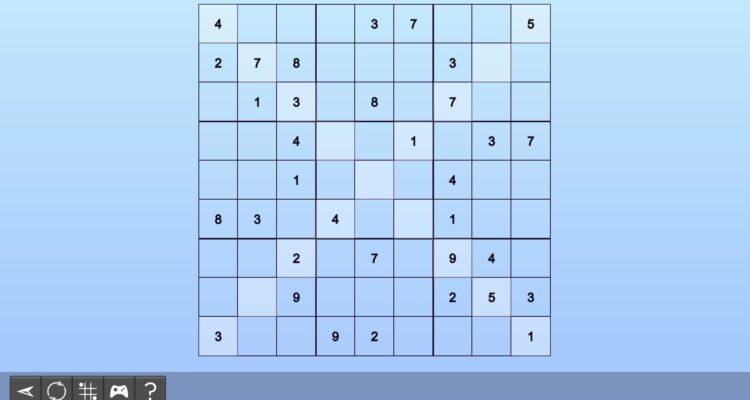 sudoku puzzle
